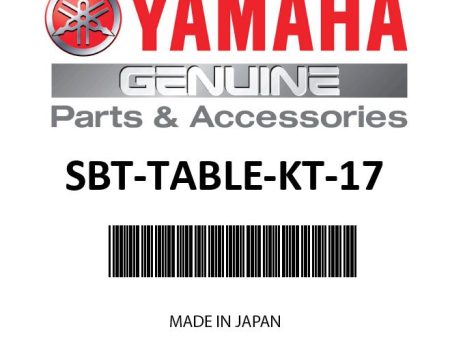 Yamaha - Table Kit - SBT-TABLE-KT-17 Online Hot Sale